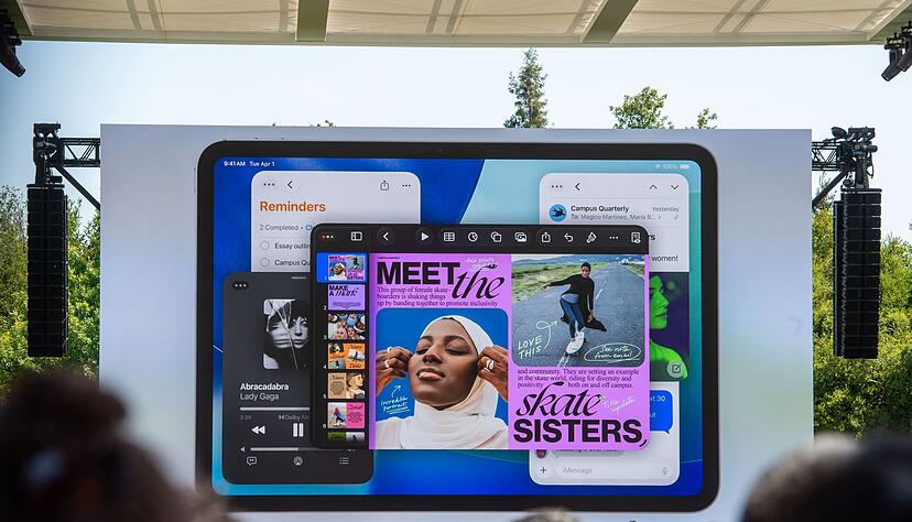 Das iPad wird schließlich besser darin, Programmfenster nebeneinander anzuzeigen. Das iPad wird schließlich besser darin, Programmfenster nebeneinander anzuzeigen.