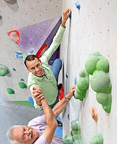 Claudius Waltz (oben) löst Bernd Bührer als DAV-Sektionschef ab. Claudius Waltz (oben) löst Bernd Bührer als DAV-Sektionschef ab.