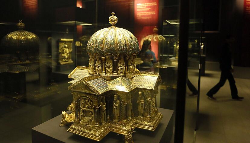 Der Welfenschatz umfasst mittelalterliche Goldreliquien im dreistelligen Millionenwert. (Archivbild)