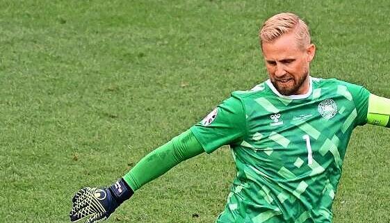 Kasper Schmeichel stand f&uuml;r D&auml;nemark gegen Deutschland im Achtelfinale im Tor.