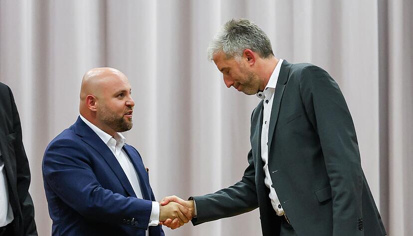 T&uuml;bingens OB Palmer bilanziert das Gespr&auml;ch mit AfD-Landeschef Frohnmaier.