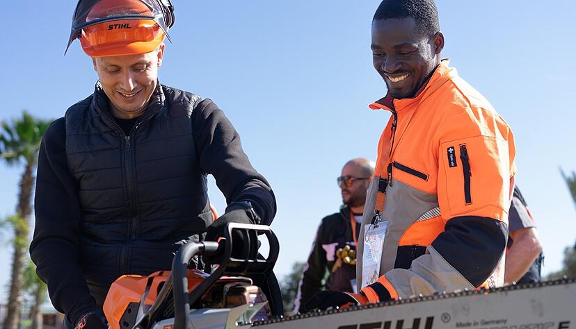 Die Motorsägen und Gartengeräte von Stihl sind in Afrika sehr begehrt. Das Waiblinger Unternehmen sieht auf dem Kontinent viel Potenzial.