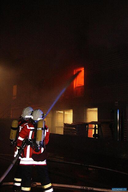 Brand in Wolpertshausen