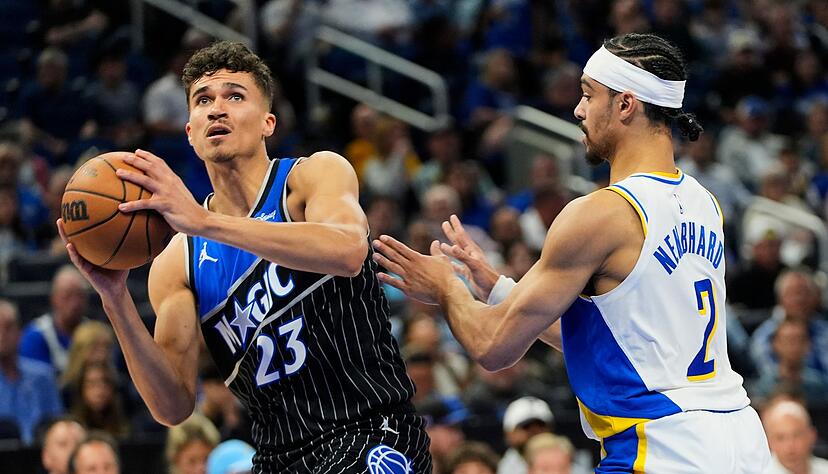 Tristan da Silva (links) verlor mit den Orlando Magic &uuml;berraschend gegen Indiana.