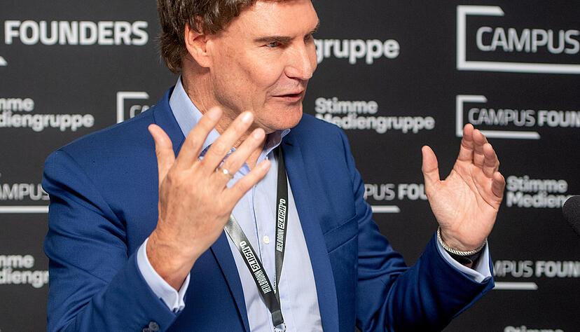 Die Heilbronn Slush'D: Dieses Jahr mit Investor Carsten Maschmeyer.