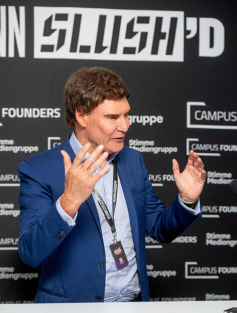 Die Heilbronn Slush'D: Dieses Jahr mit Investor Carsten Maschmeyer.
