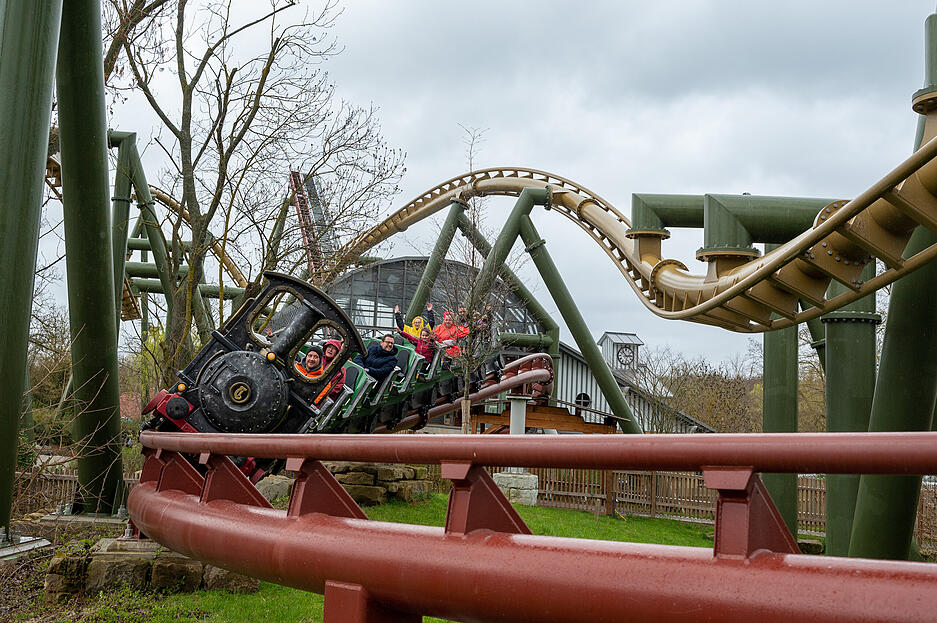 Saisoneröffnung im Erlebnispark Tripsdrill