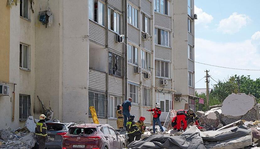 Mindestens f&uuml;nf Menschen starben bei der Gasexplosion.