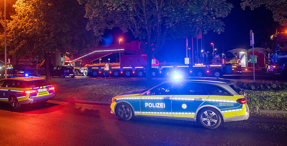 Schwerlasttransport Gro&szlig;transformator