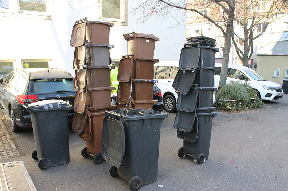 Sammelaktion im Stadtgebiet: Prezero im Einsatz f&uuml;r die Abfallwirtschaft Heilbronn.