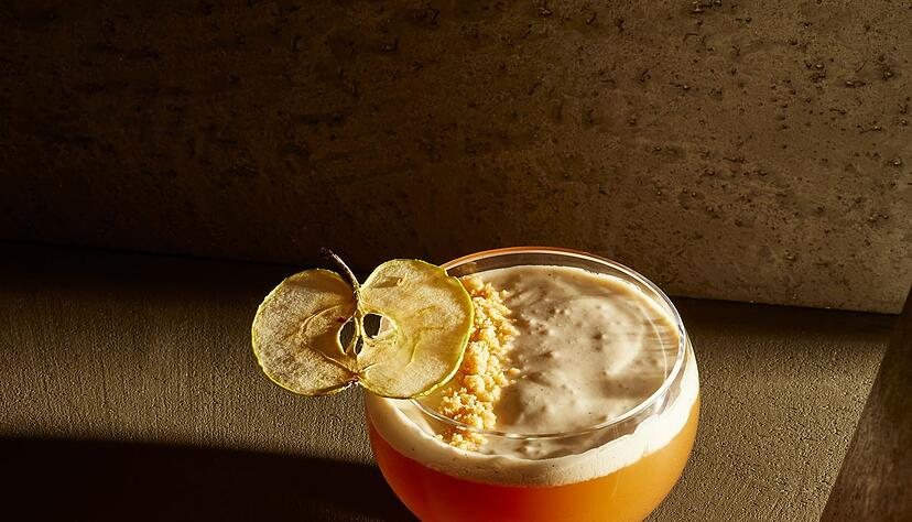 Apple-Crumble-Pie: Mit Apfelchip und Zimt ganz im Bratapfelstyle. Apple-Crumble-Pie: Mit Apfelchip und Zimt ganz im Bratapfelstyle.