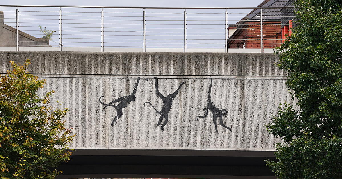 Neue Banksy-Graffiti aufgetaucht: Das steckt hinter den