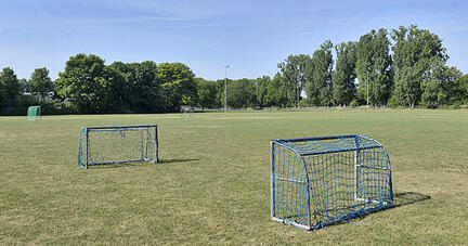 Auf der Rasenfläche nördlich des Frankenstadions hätte die Versammlung stattfinden sollen. Foto: Archiv/Berger Auf der Rasenfläche nördlich des Frankenstadions hätte die Versammlung stattfinden sollen. Foto: Archiv/Berger