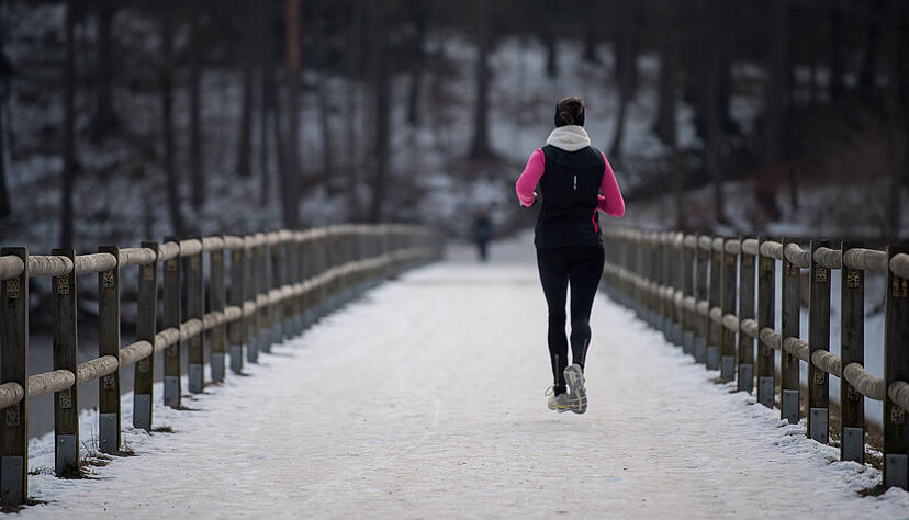 Auf geht´s: Bewegung tut gut - auch und vor allem im Winter. Foto: dpa