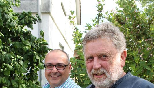 Befürworter (von links): Uwe Plonka und Uwe Fischer.
Fotos: Michael Schwarz Befürworter (von links): Uwe Plonka und Uwe Fischer.
Fotos: Michael Schwarz