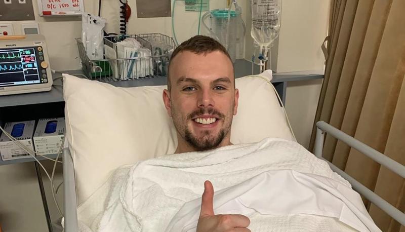 Musste sich zum dritten Mal einer Herz-OP unterziehen: Schwimm-Olympiasieger Kyle Chalmers. Musste sich zum dritten Mal einer Herz-OP unterziehen: Schwimm-Olympiasieger Kyle Chalmers.