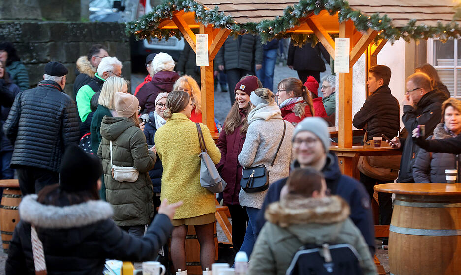 Eröffnung Altdeutscher Weihnachtsmarkt Bad Wimpfen 2022