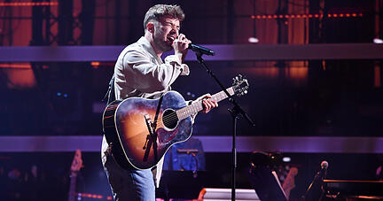 Julian Pförtner bei "The Voice of Germany".