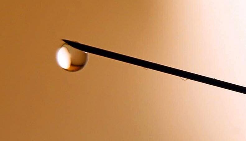 Kleinste Tropfen zu messen ist die Spezialit&auml;t des neuen B&uuml;rkert-Partners Reseatech.
Foto: dpa