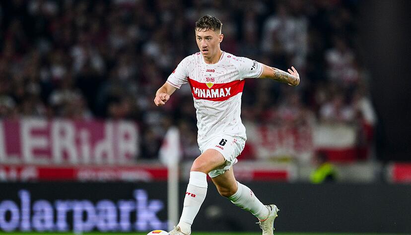 Angelo Stiller fehlt dem VfB Stuttgart im Topspiel gegen Bayer Leverkusen.