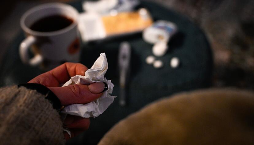 Derzeit sind wieder einige Menschen an der Grippe erkrankt. Derzeit sind wieder einige Menschen an der Grippe erkrankt.