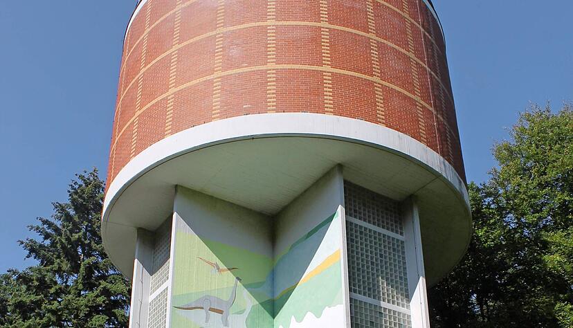 Der Wasserturm mitten im Bad Rappenauer Stadtwald wurde 1962 gebaut und kann insgesamt 900 Kubikmeter Wasser fassen. Das entspricht rund 600 Badewannenfüllungen.
Fotos: Elfi Hofmann Der Wasserturm mitten im Bad Rappenauer Stadtwald wurde 1962 gebaut und kann insgesamt 900 Kubikmeter Wasser fassen. Das entspricht rund 600 Badewannenfüllungen.
Fotos: Elfi Hofmann