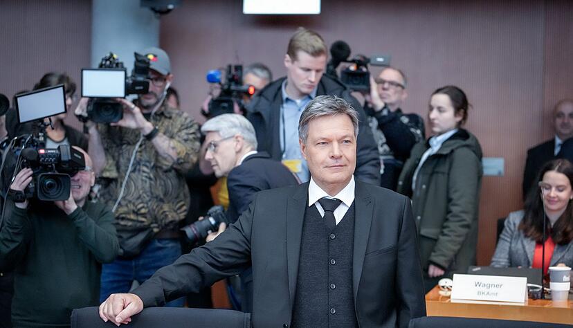 Haneck im Untersuchungsausschuss zum Atomausstieg.