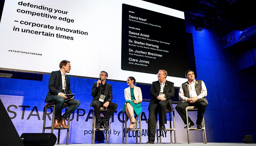 Jochen Breckner (Zweiter von links) ist Generalsekretär bei Porsche, gilt als enger Vertrauter von CEO Oliver Blume und könnte Lutz Meschke als Finanzvorstand beerben.