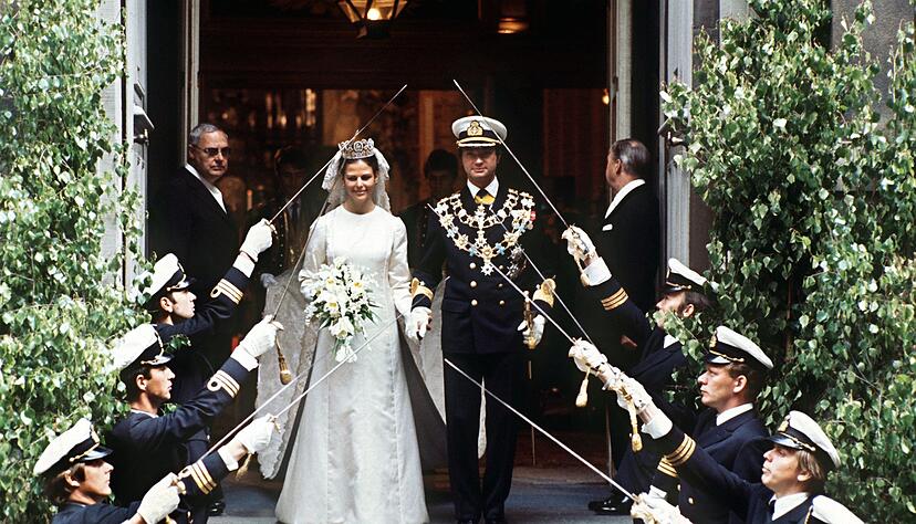 Seine Traumfrau trifft Carl XVI. Gustaf bei den Olympischen Spielen 1972 in M&uuml;nchen. Vier Jahre sp&auml;ter heiratet er Silvia Sommerlath. (Archivbild)