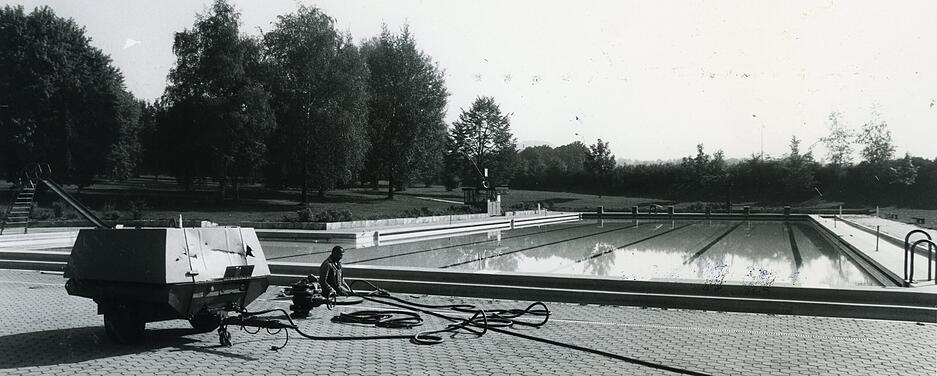 November 1986: Neckarsulmer Pichterich-Freibad soll nach der Badesaison 1987 eingeebnet werden.