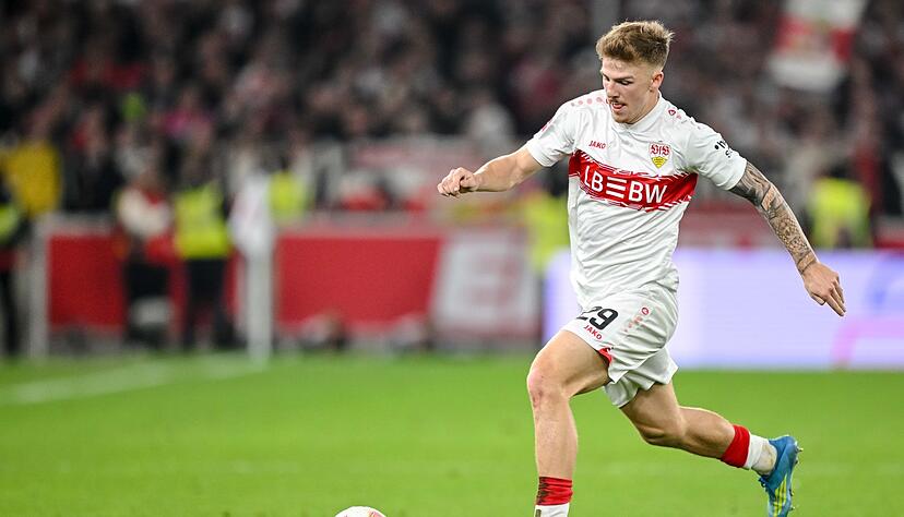 Stuttgarts Finn Jeltsch muss vorerst aussetzen. (Archivbild)