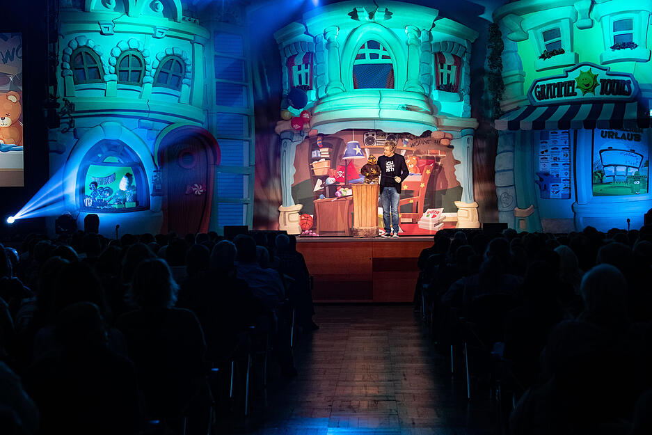 Sascha Grammel in der Harmonie Sascha Grammel in der Harmonie