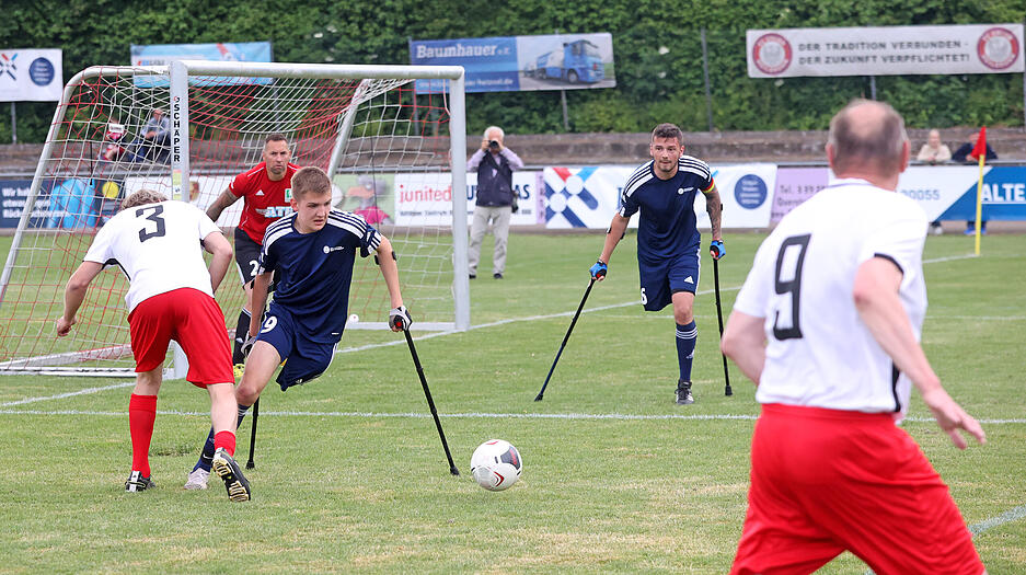 Amputierten-Fußball: Nationalteam in Heilbronn Amputierten-Fußball: Nationalteam in Heilbronn