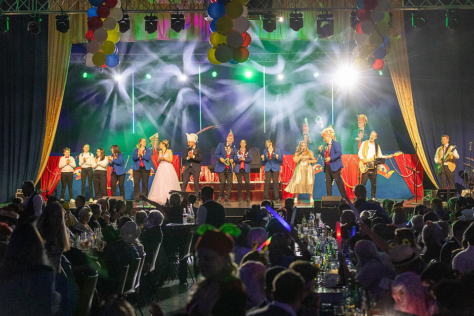 Am Samstag fand in Talheim die Prunksitzung des Carnevalsvereins statt.