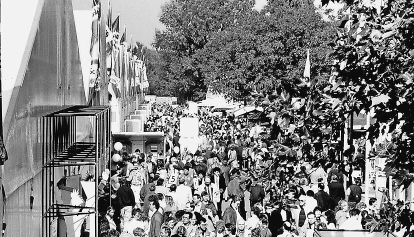 Die neue Herbstmesse  gilt als Nachfolger der Unterland-Schau, die in den 1980er Jahren teilweise mehr als 100.000 Besucher anlockte. Foto: Archiv/Eisenmenger