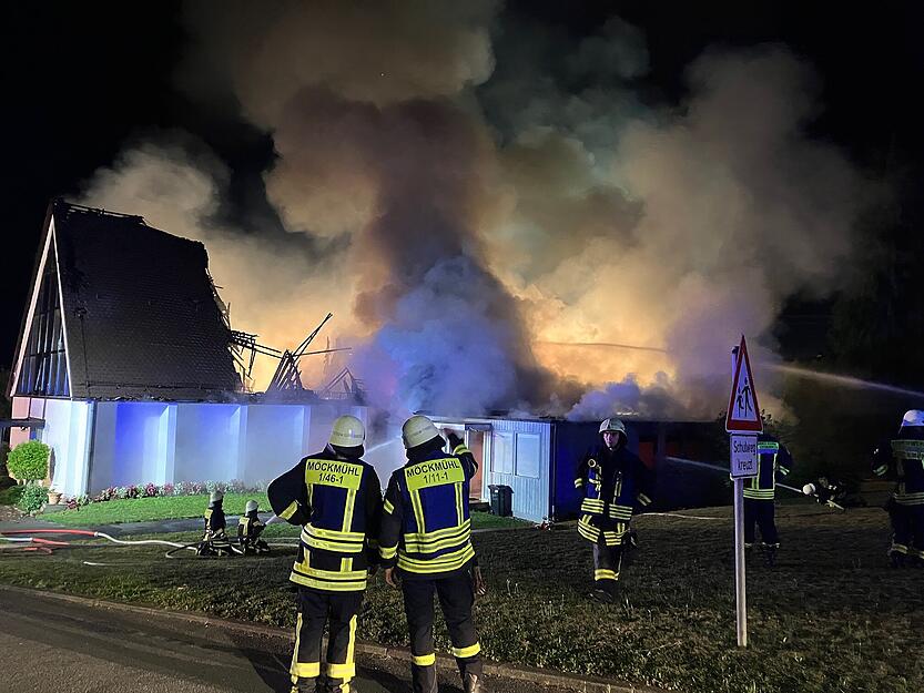 Teile des Daches der Kirche St. Josef sind eingestürzt.