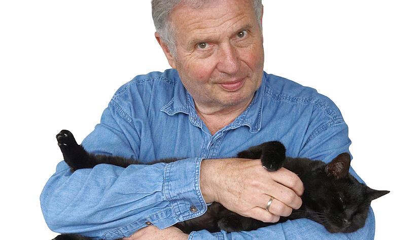 Wolfgang Kynast mit Sheila.  Foto: privat Wolfgang Kynast mit Sheila.  Foto: privat