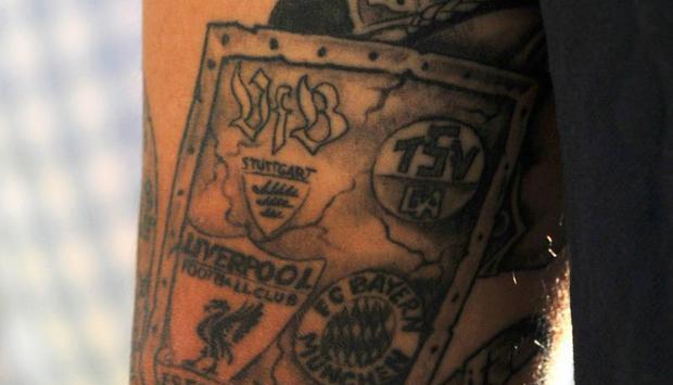 Markus Babbel mag Tattoos. Foto: Jochen Lübke Markus Babbel mag Tattoos. Foto: Jochen Lübke