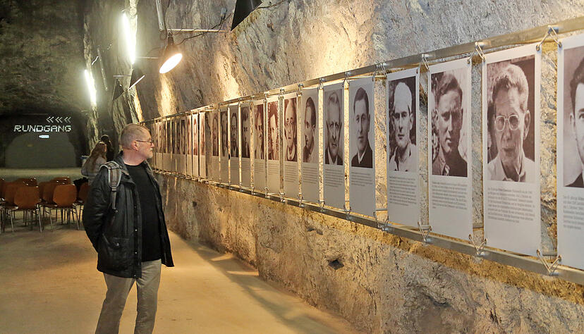 Im Salzbergwerk Kochendorf erinnert eine Galerie an dortige KZ-Insassen. Inzwischen gibt es verschiedene Gedenkstätten und auch Online-Angebote.
Foto: Archiv HSt