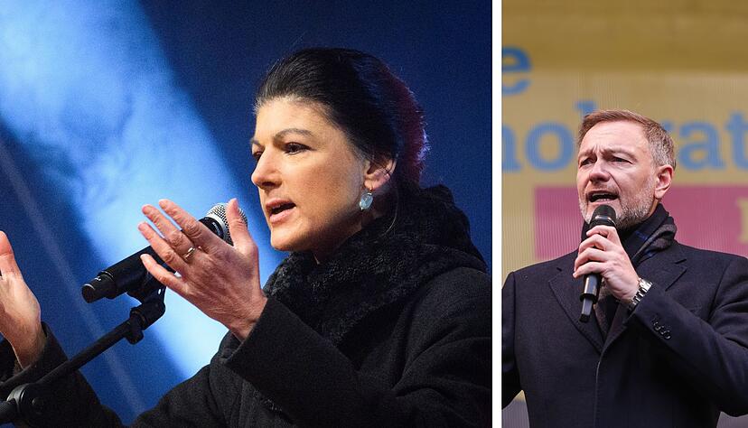 Neue Gesichter bei der TV-Debatte um die Bundestagswahl: An der "Schlussrunde" nehmen auch FDP und BSW teil.