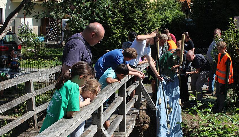 Abfischen in Widdern | 26.08.