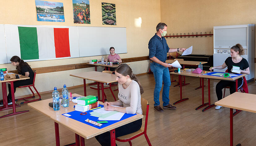 Start Abi-Pr&uuml;fung am RMG