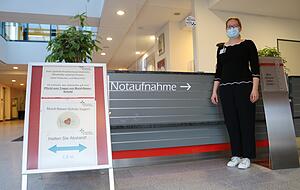 "Die Verläufe sind gerade noch milder als beim ersten Mal“: Melanie Junge, Kaufmännische Direktorin des Hohenloher Krankenhauses. Foto: Ralf Reichert