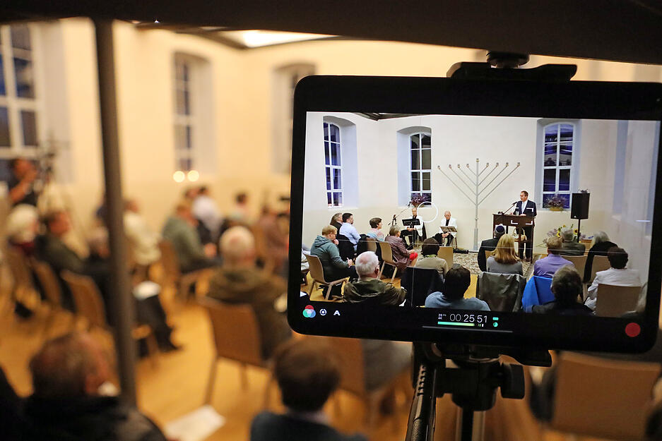 Festakt zur Einweihung der sanierten ehemaligen Synagoge in Bad Rappenau-Heinsheim
