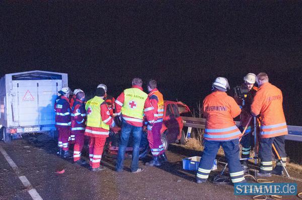 B14-Unfall bei Backnang | 08.01.