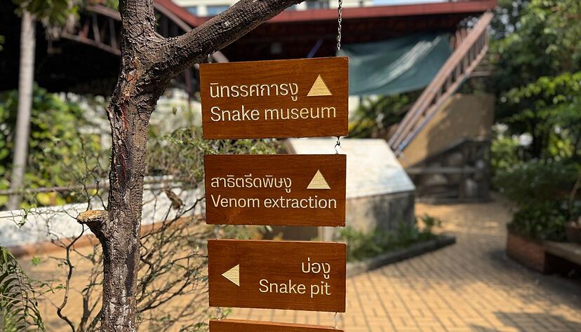 Die Schlangenfarm zur Gewinnung von Antiserum ist eine der &auml;ltesten ihrer Art weltweit.