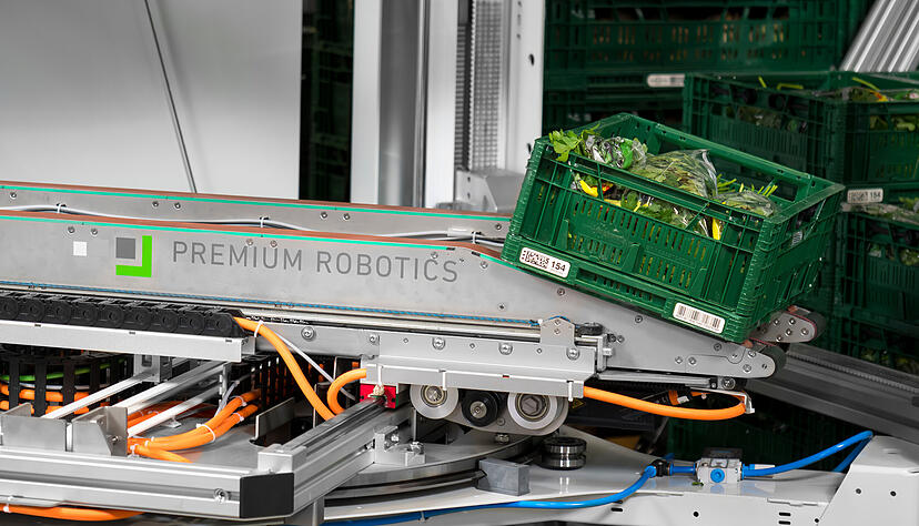 Premium Robotics entwickelt Transportsysteme speziell f&uuml;r Logistikzentren und hat auch schon mehrfach Standorte der Schwarz-Gruppe ausgestattet.