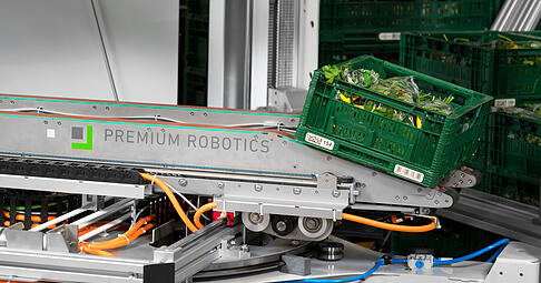 Premium Robotics entwickelt Transportsysteme speziell f&uuml;r Logistikzentren und hat auch schon mehrfach Standorte der Schwarz-Gruppe ausgestattet.