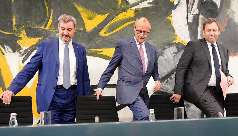 Mit Schwung und Tempo - so will sich die neue Koalition pr&auml;sentieren.