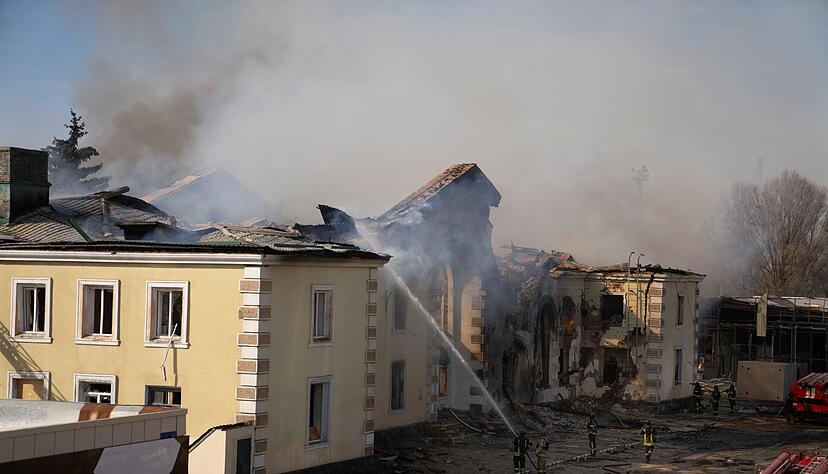 Die frontnahe ostukrainische Stadt Kostjantyniwka ist st&auml;ndiges Ziel russischer Angriffe. (Archivbild)